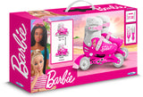 Mattel 2-i-1 skøyter hardboot justerbar rosa hvit størrelse 27-30