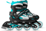 Skids Control Carbone Inline Skates Semi-Softboat Justerbar svart størrelse 34-37