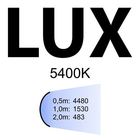 Lampe à lumière du jour à LED studiock 60W E27 fui-60
