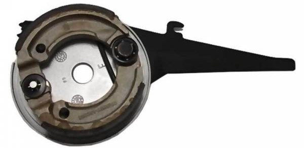 Piastra freno Sturmeyarcher XL-FD XL-FDD 90 mm in acciaio argento nero