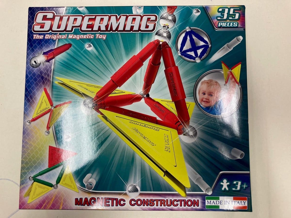 Selecta SuperMag Primarni 35 Magnets Construction Set