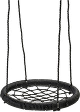 Swinging nest swing for 1 to 2 children Ø 100 cm Black