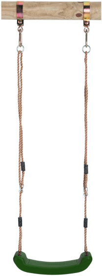 Siège swing swing réglable 43 x 17 cm vert foncé