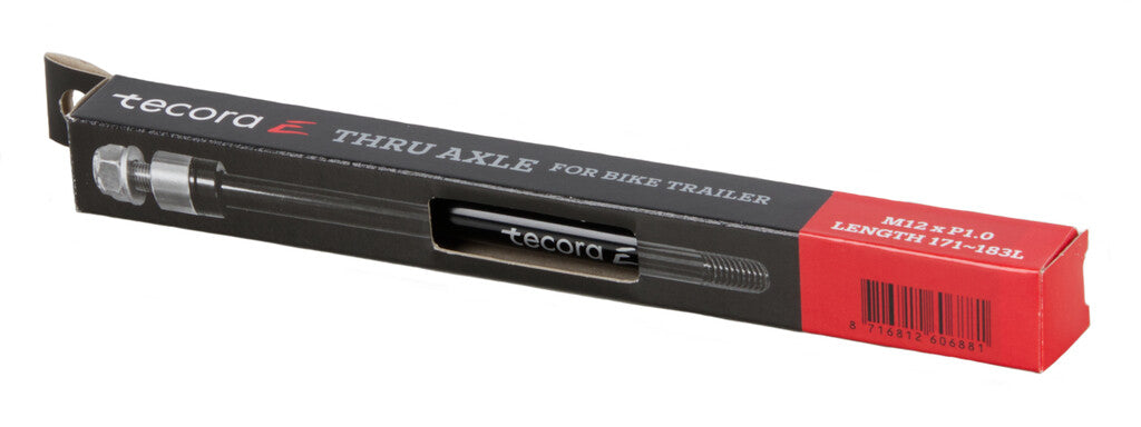 Traira per biciclette di bicchiera di Tecora E Stock Assle M12 X P1.0 Lunghezza 171 ~ 183 mm