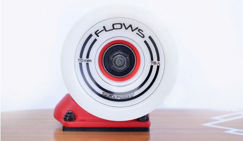 Tempish Longboard Flow 109 x 23 cm prázdné bílé