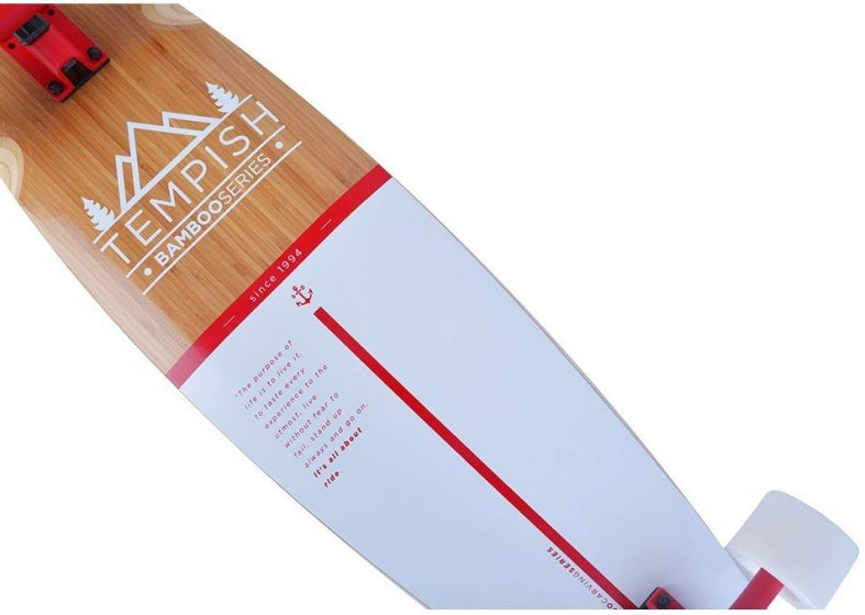 Tempish Longboard Flow 109 x 23 cm prázdné bílé