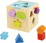 Tooky toy Houten Vormenstoof 12 maanden 13-delig