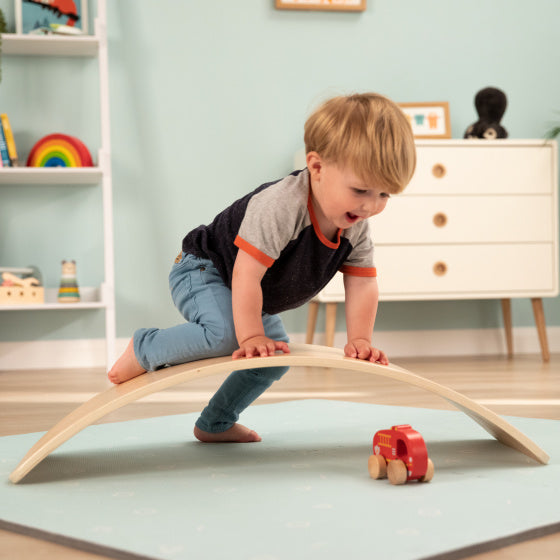 TP TOS Rangement d'équilibre en bois actif-totes à partir de 12 mois