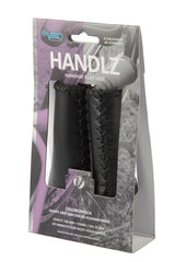 Velo Handle Leather Ergo 92 135mm sort
