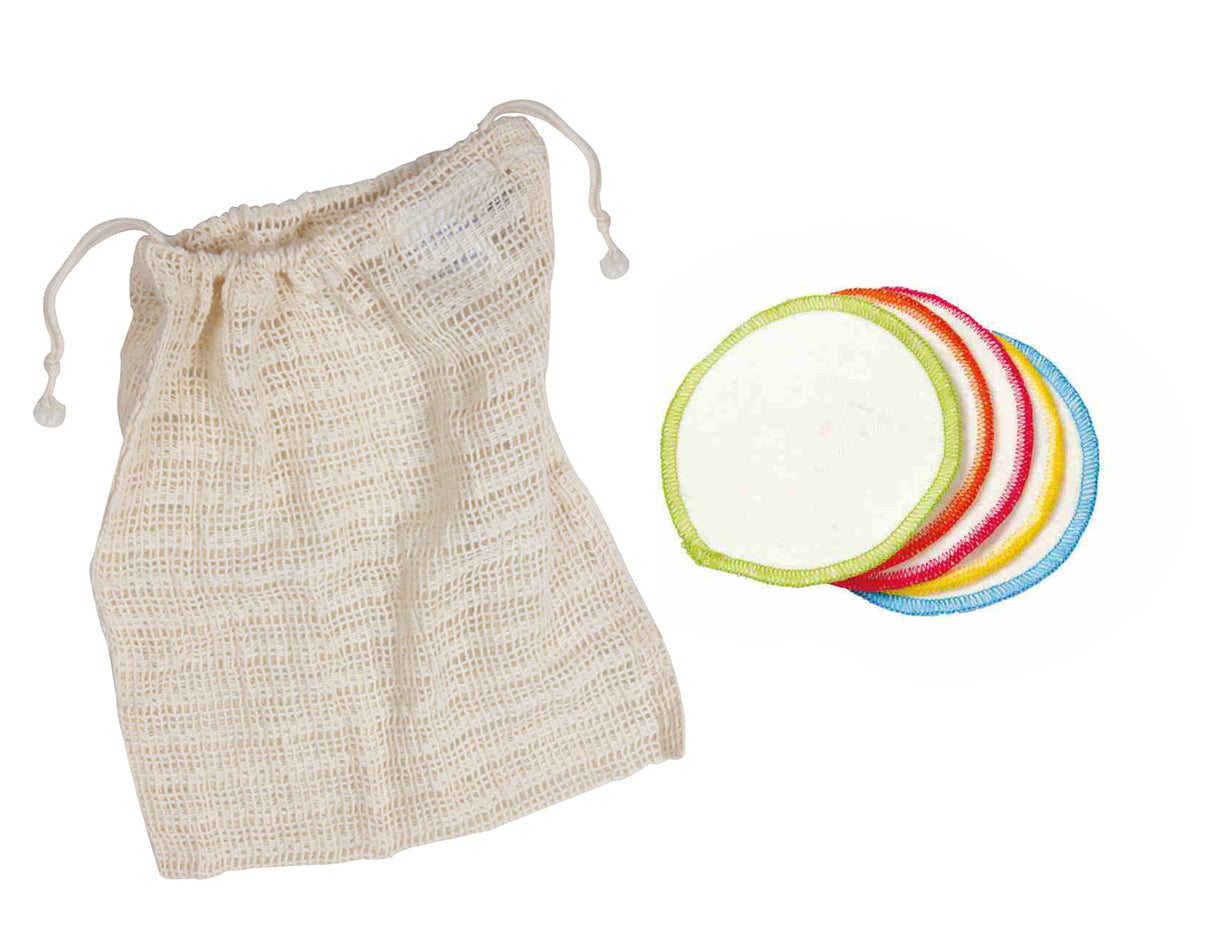 Slices de maquillaje lavable de anae + Bolsa de lavandería 10st