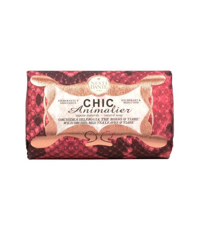 Nesti Dante Chic Animalier Wild Orchid, Red Rea forlader Tiare Soap 250gr.