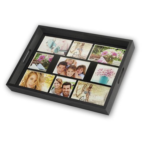 ZEP photo tray Black W002 for 9 photos