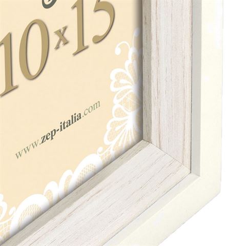 Marco de fotos zep nq22w arlon blanco 2q 2x10x15 cm