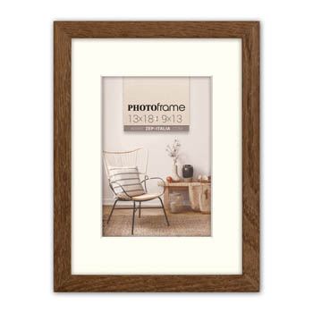 Frame di foto ZEP V4564D Malmo Brown 30x45 40x60 cm