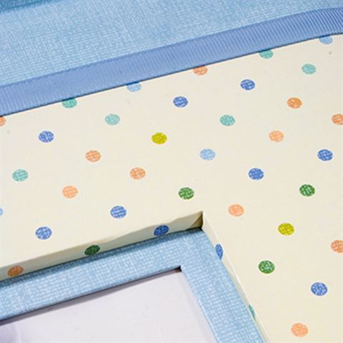 ZEP KA242420 Pergamin album 20 sheets 24x24 cm blue