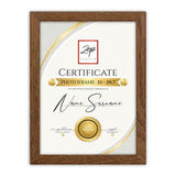 ZEP V4721N Certifikat Brun 21x29,7 cm