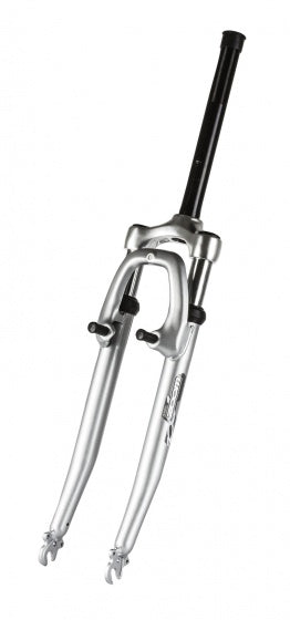 Zoom Suspension de fourche avant 28 pouces 1 pouce argent