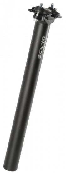 Zoom sete Post fast 27,2 x 350 mm aluminium svart