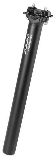 Zoom sete Post fast 27,2 x 350 mm aluminium svart