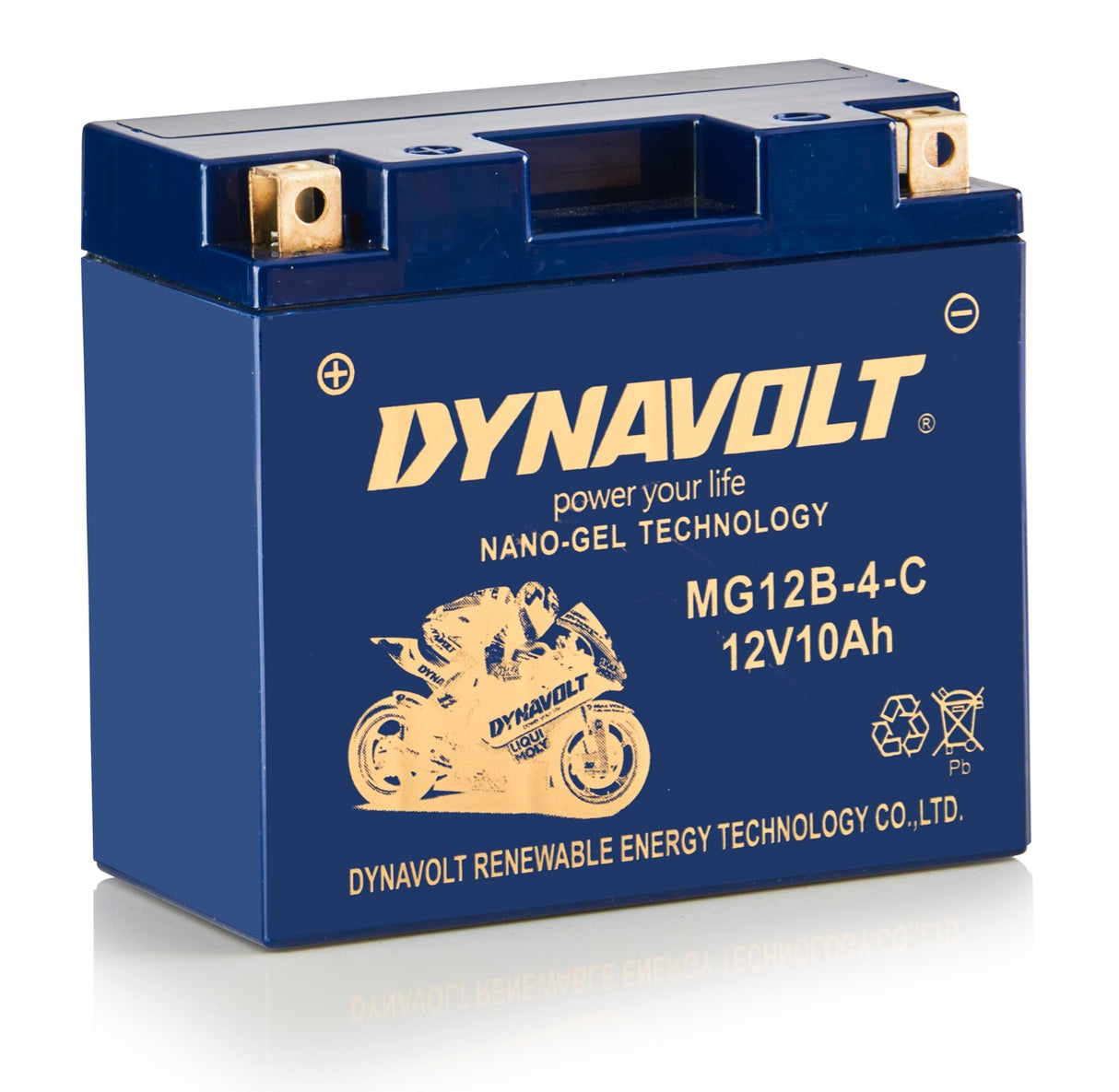 Dynavolt-batteri MG12B-4-C (YT12B-4)