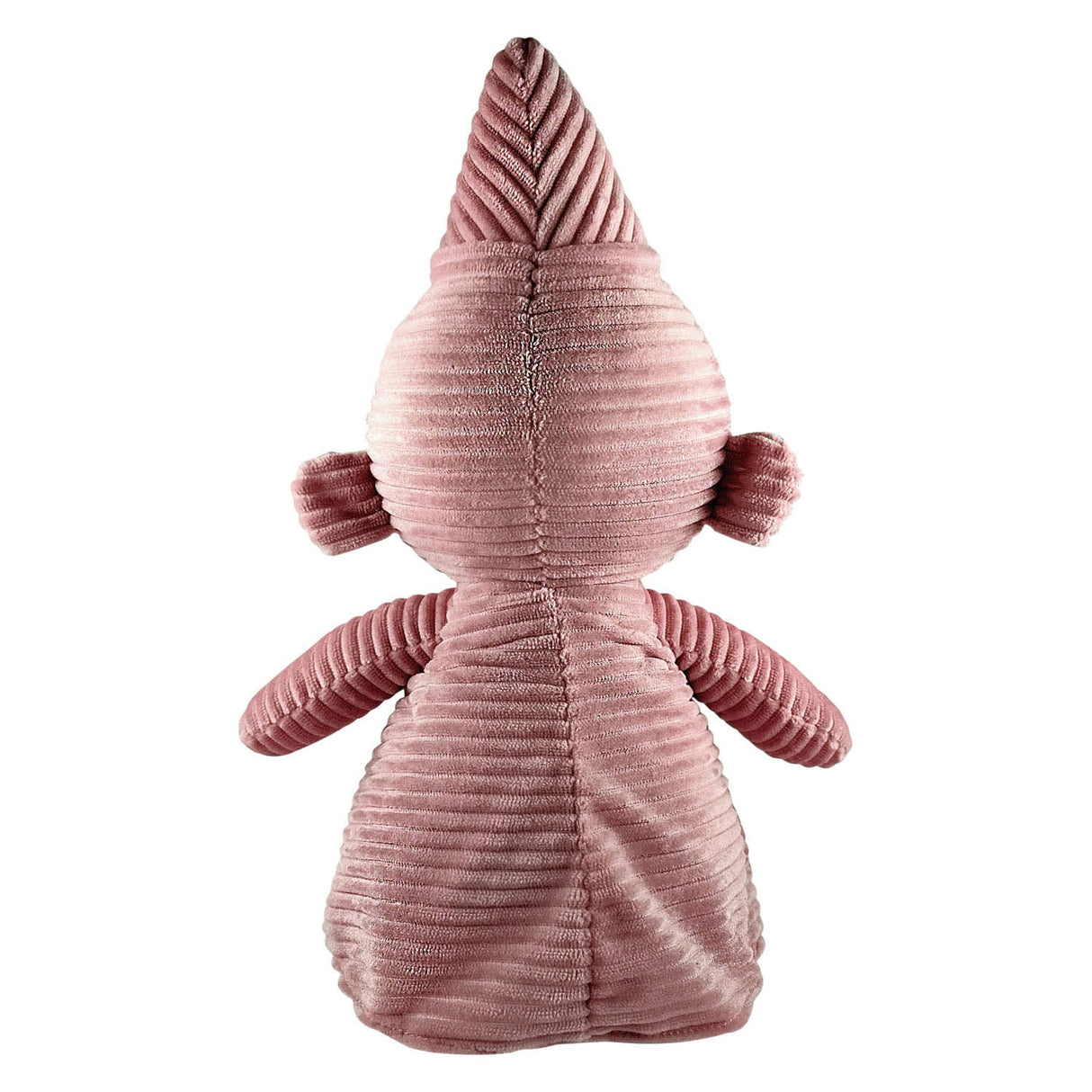 Studio 100 rose en velours côtelé, 35 cm