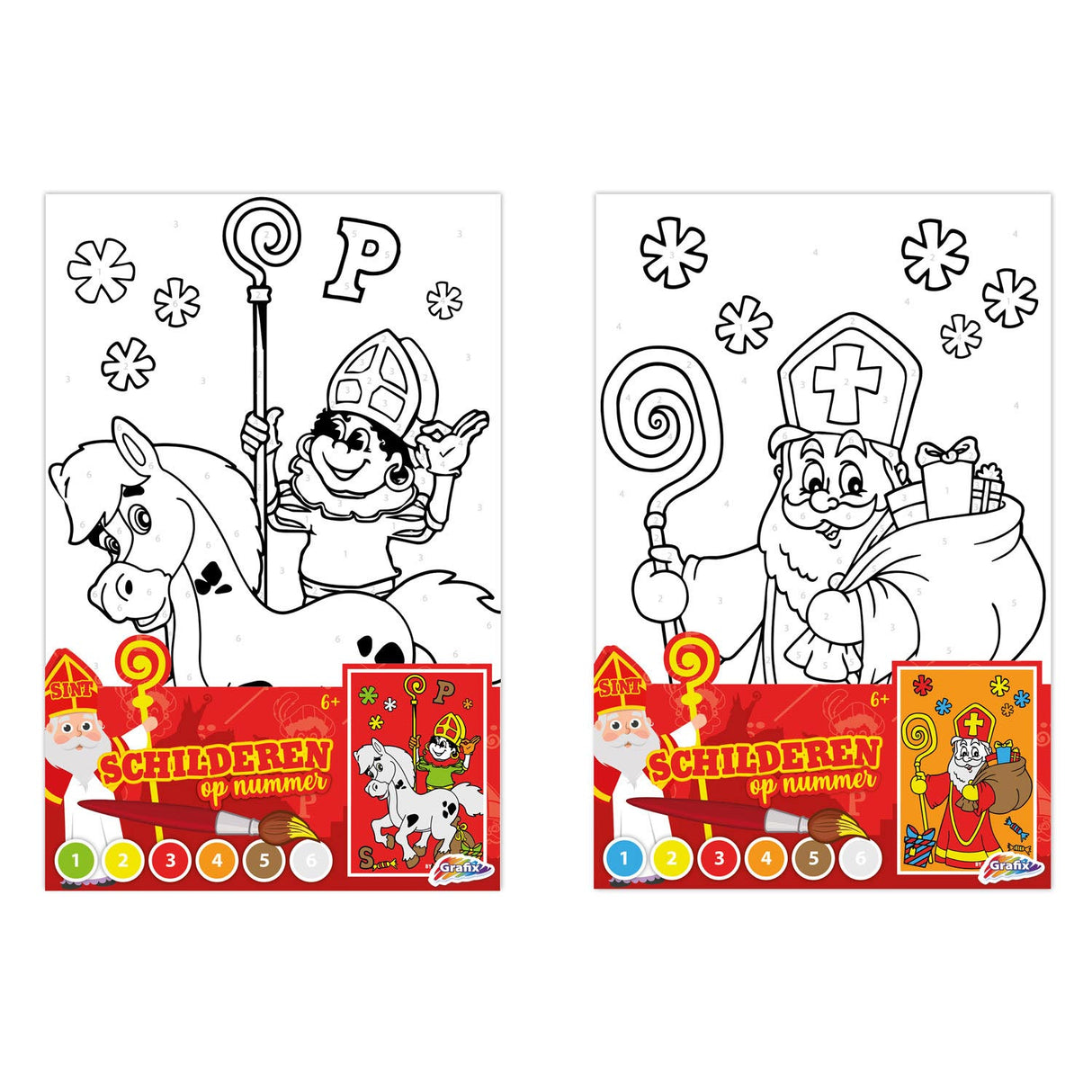 Creative Craft Group Peinture sur Number Sinterklaas