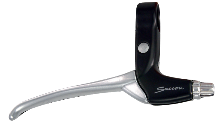 Saccon Brake Handle R-Brake Right 4-Finger Alu Silver L211A5W3R04
