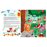Lantern Publishers search in the Kabouterbos + cardboard flashlight