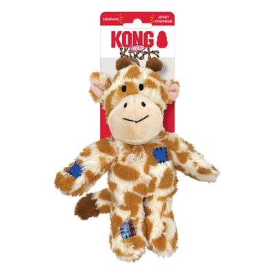 Kong Wild Knots Giraffe Jaune