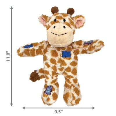 Kong Wild Knots Giraffe Jaune