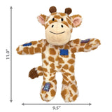 Kong Wild Knots Giraffe Jaune