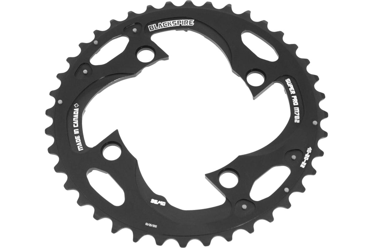 BlackSpire chaining leaf MTB Super Pro 96 42 Black