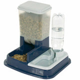 Flamingo Flamingo Pets Feed Waterbak Duo Max Blue 5344046