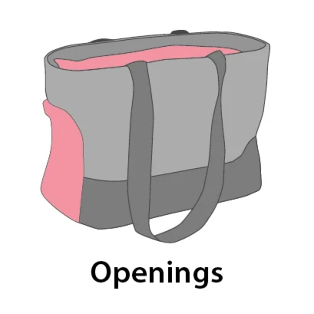 Flamingo Flamingo Pet Deal Bag Cilou 4 47x21x30 cm grå
