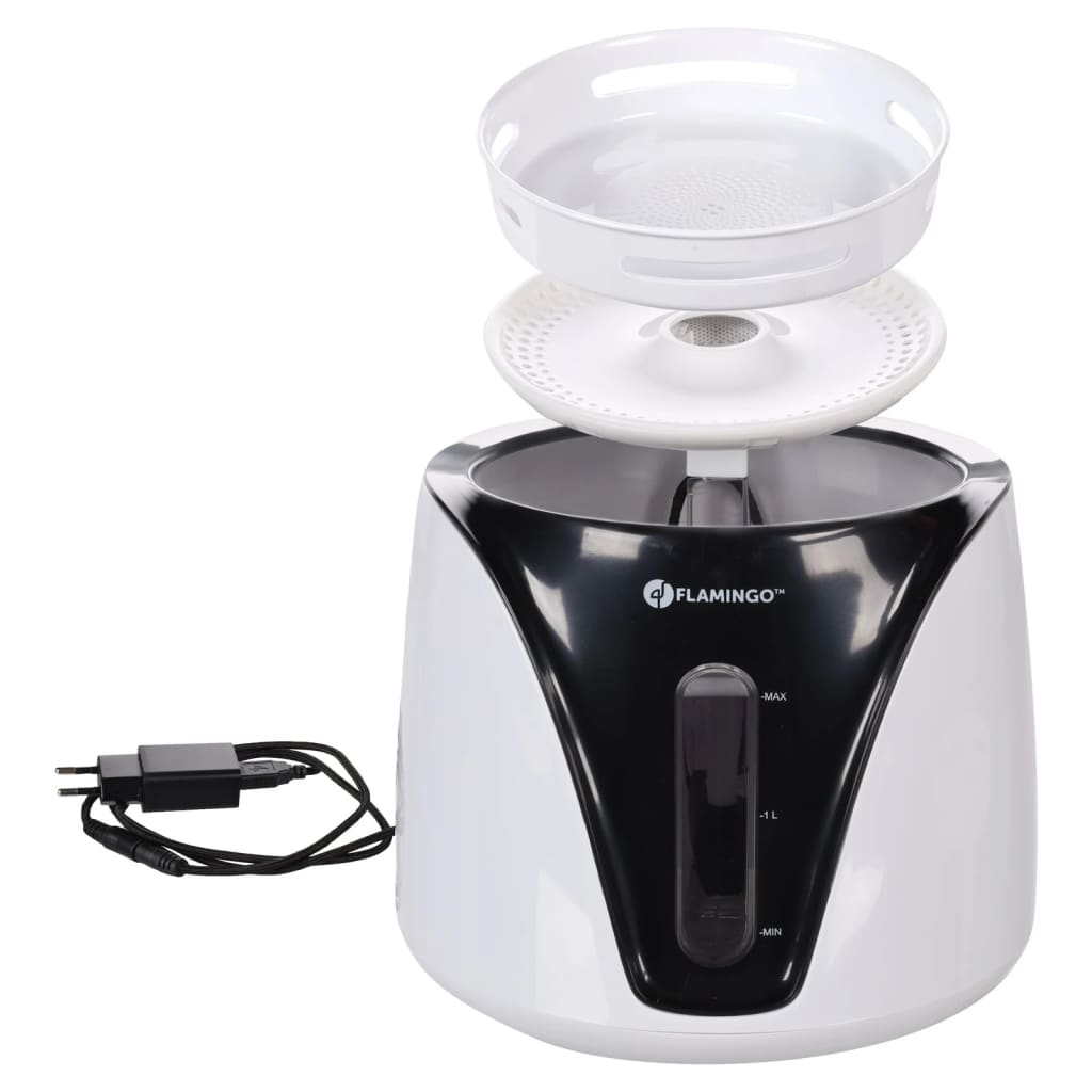 Flamingo Flamingo dispensador de agua de mascota Adriana Automatic 2 L Negro