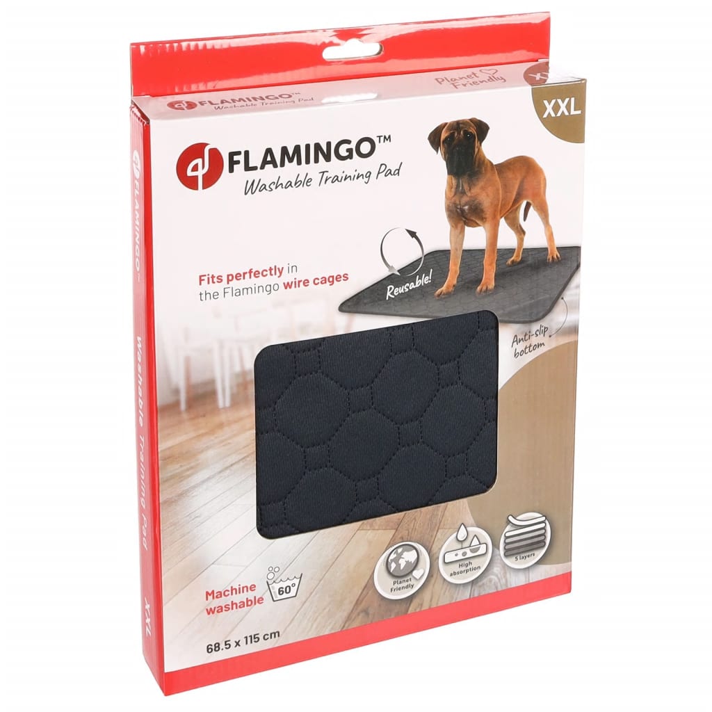 Flamingo Flamingo Sauberkeitspfad Patsy Waschbar Anti-Rutsch xxl grau