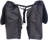 Kant dubbel cykelväska BASIC Shopper 32 liter 32 x 38 x 13 cm (2x) svart