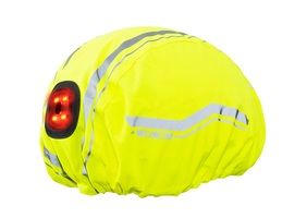 Wowow helmhoes corsa geel + led (étanche)