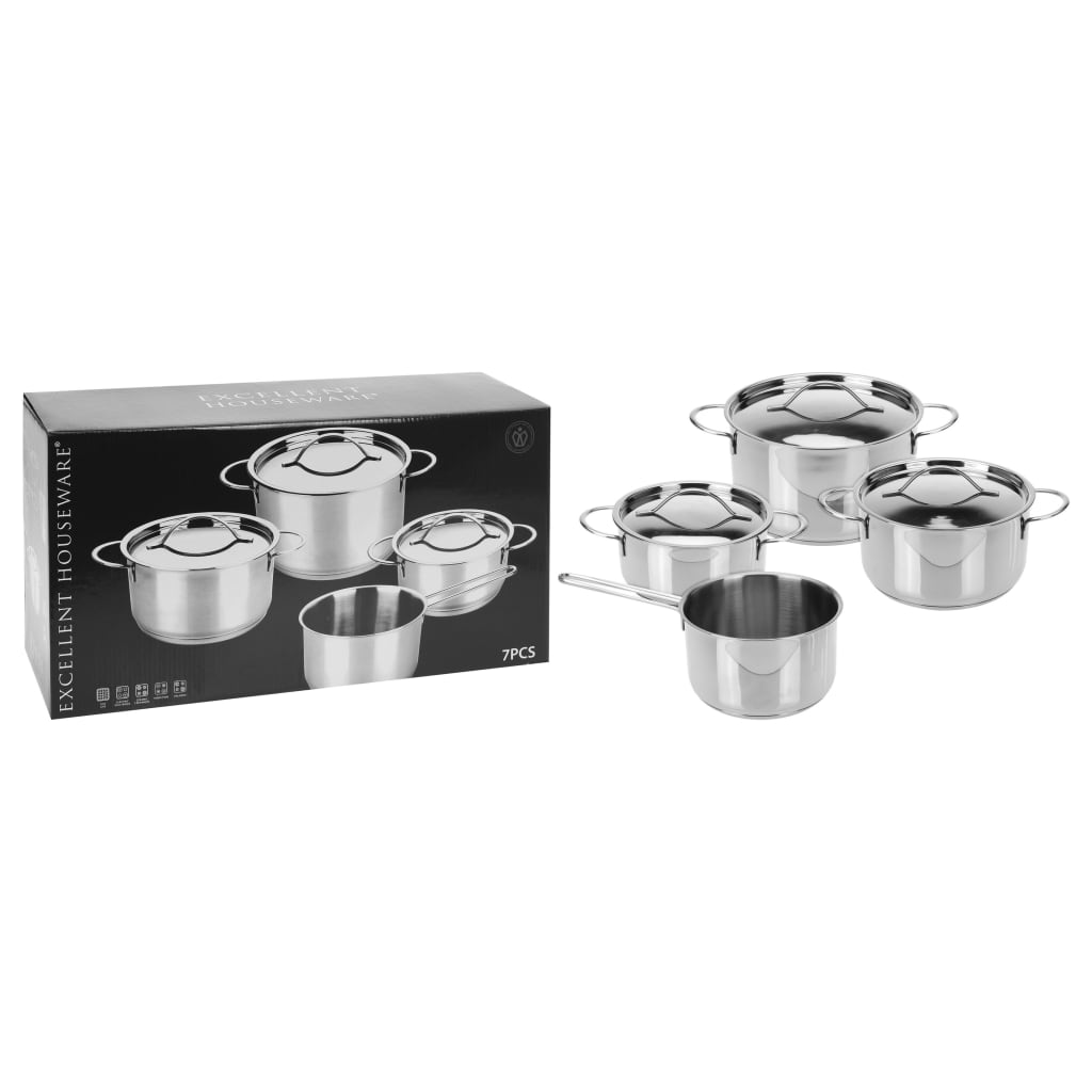 Exzellent Hausware HaLware 7-Deel Kachen Pan Set 6 mm Edelstol
