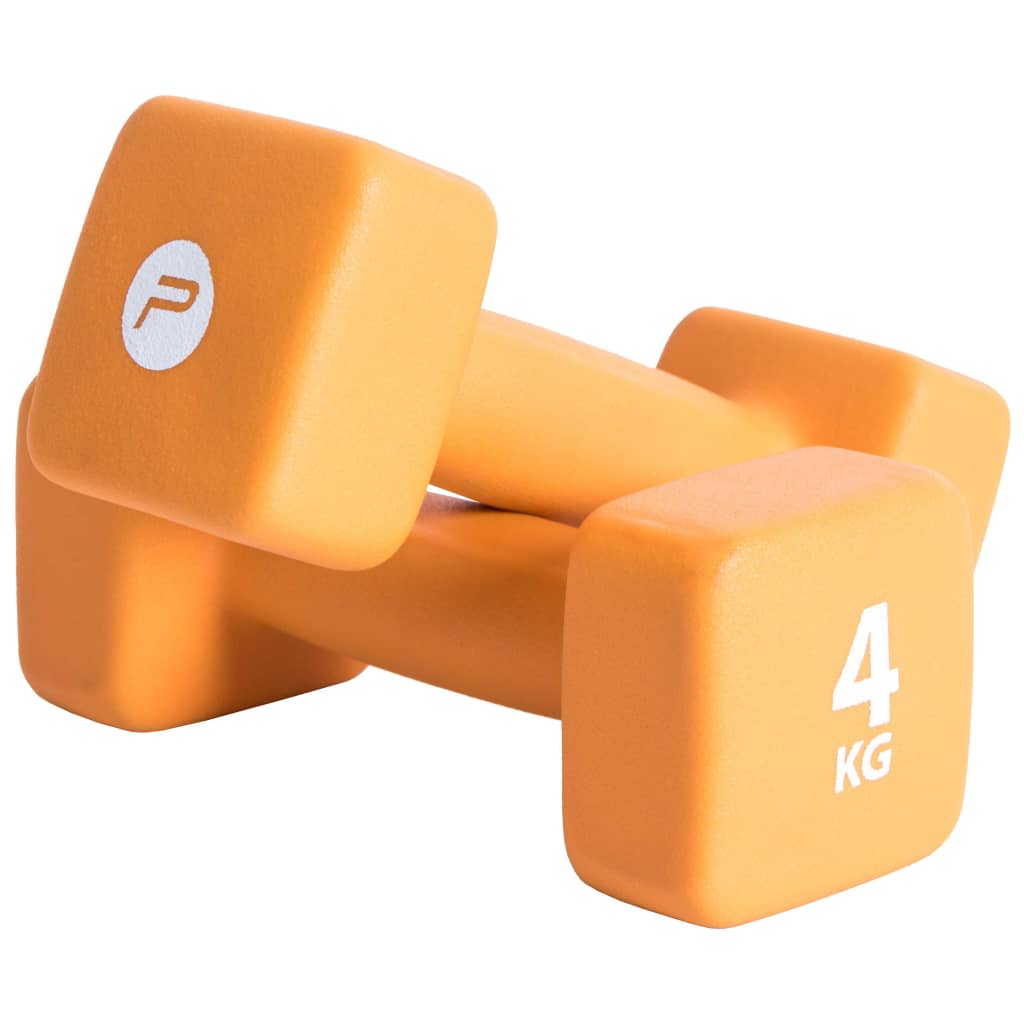 Pure2Improve Pure2Improve Halter Set 2x4 kg neoprena Oranje
