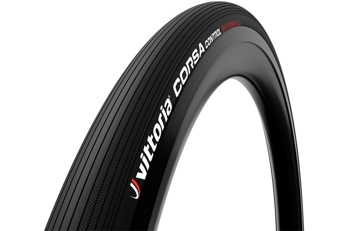 Vittoria Corsa Control TLR Grafen 2.0 Zločilni pas črni 700x25c