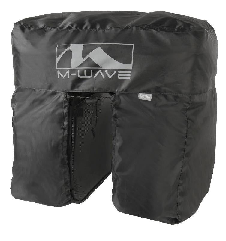 Couverture de pluie M-Wave Universal pour un sac à vélo à double