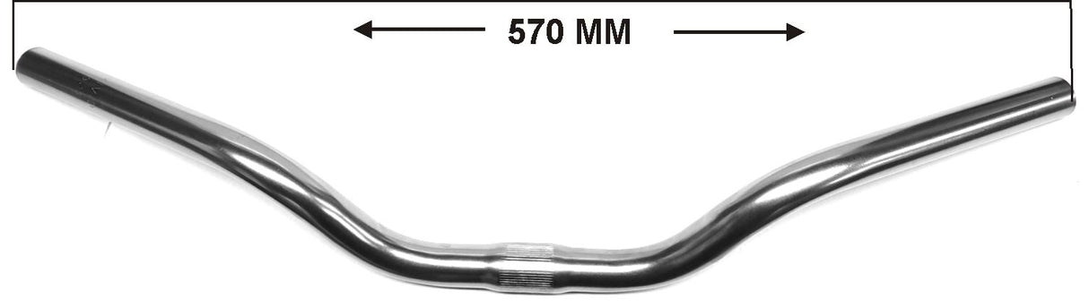 Argento in acciaio sterzo HZB 57 cm 6200064