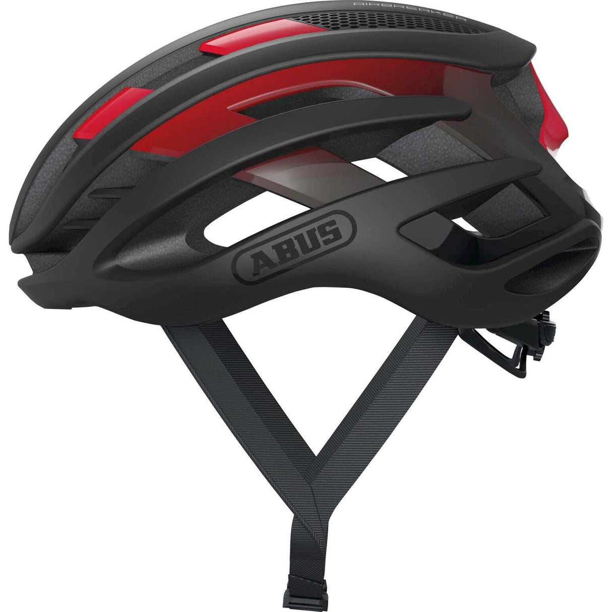 Abus Helm Airbreaker schwaarz rout m 52-58cm