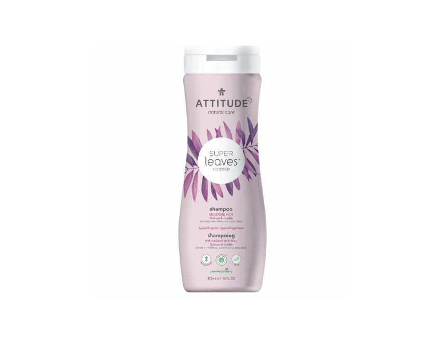 Attitude Super Leaves ™ Shampooing Moisture Rich Quinoa Jojoba 473ml