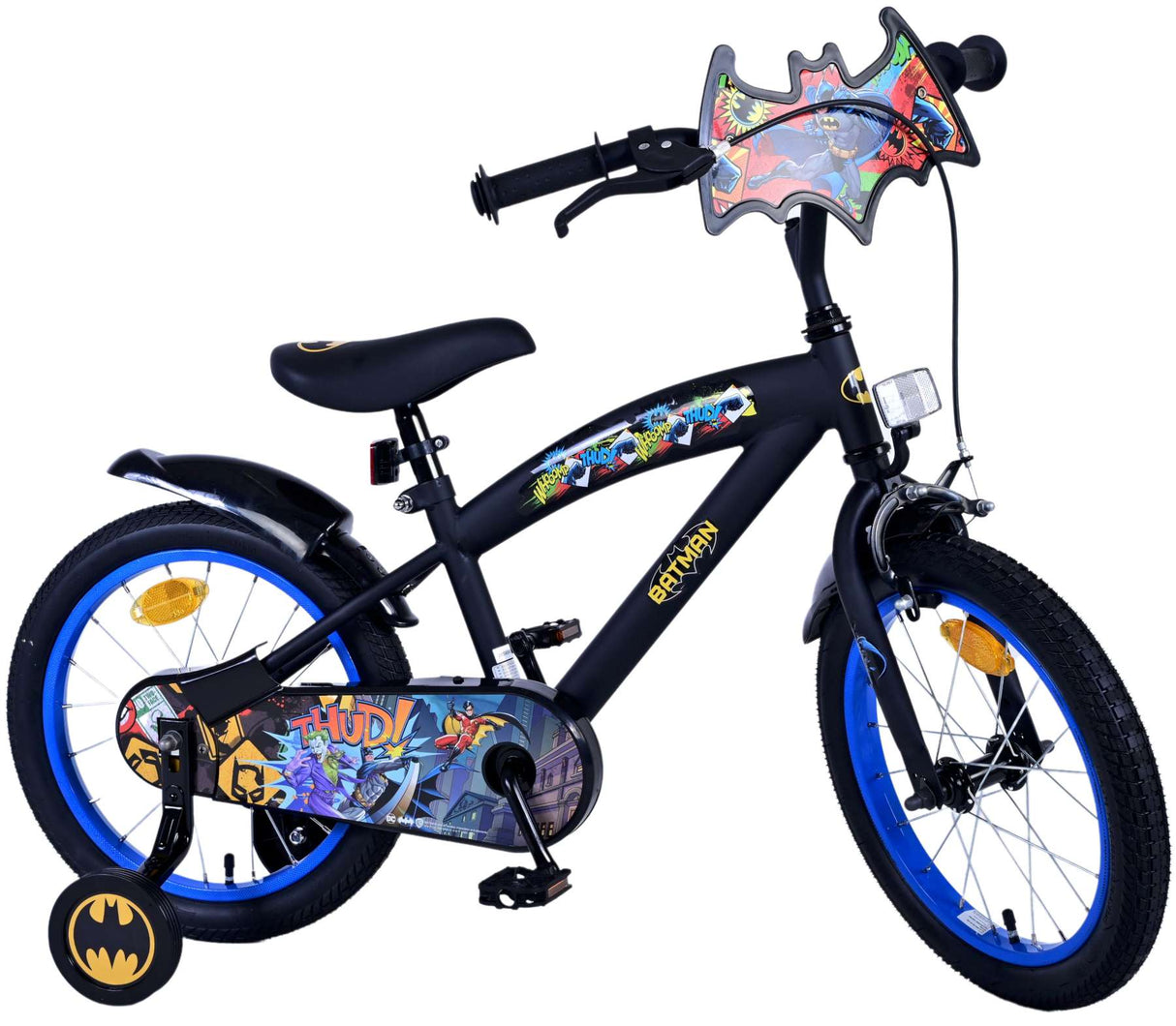 Batman Børnecykeldrenge 16 tommer sort