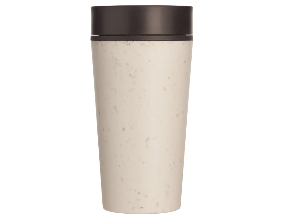 Circular Co. Tazza di tazza di tazza circolare 340 ml crema nera