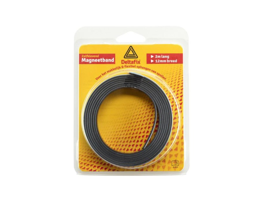 Deltafix Magnetisk dæk Self -fast 2 meter 12 mm x 2mm