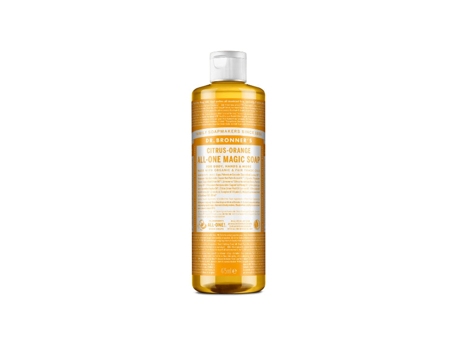 Dr. Bronnerovo tekuté mýdlo Pure Castile Citrus 475 ml