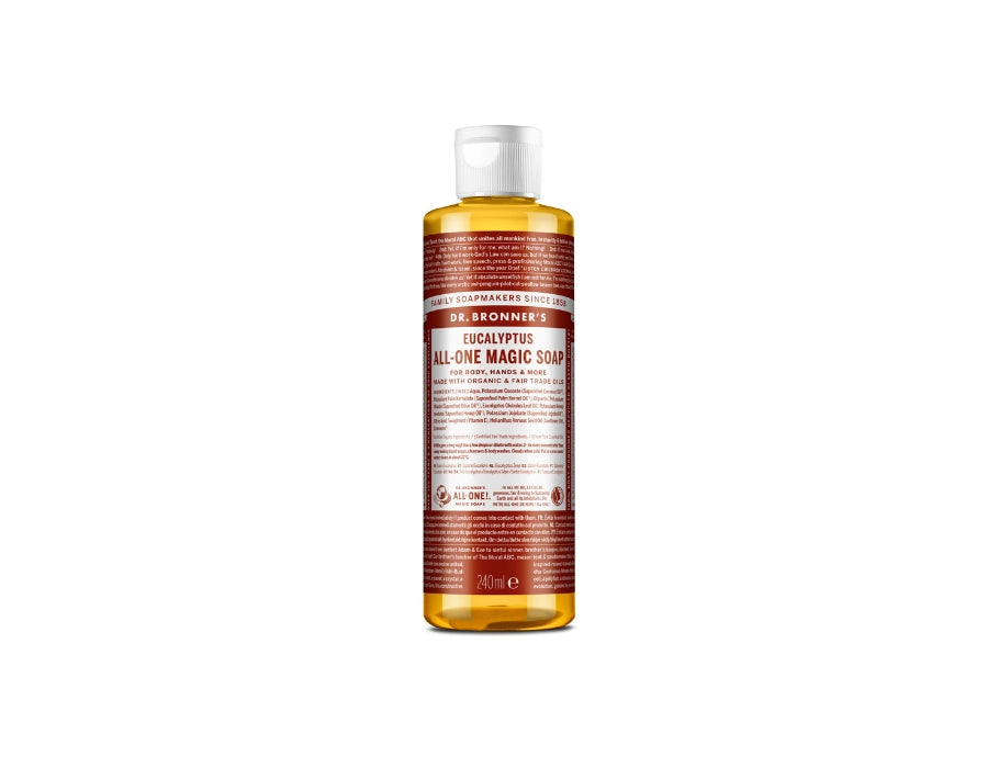 Dr. Bronnerovo tekuté mýdlo Pure Castile Eucalyptus 240 ml